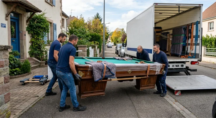 demenagement billard